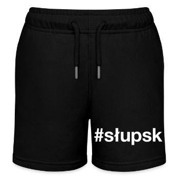 Slupsk Polska, Pologne - Short de jogging enfant bio Stanley/Stella - noir - Devant