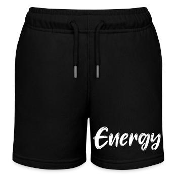 Énergie : Positive, de bonne humeur - Short de jogging enfant bio Stanley/Stella - noir - Devant