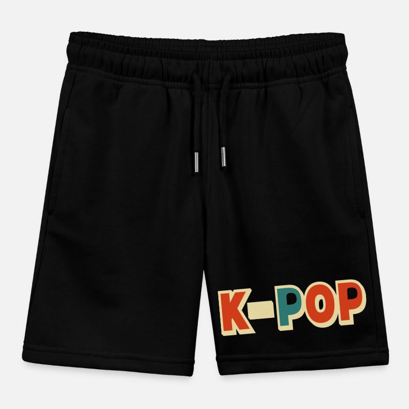 K-Pop 5 anpassbare Farben Kinder Organic Joggingshorts Mini Bolter von Stanley/Stella