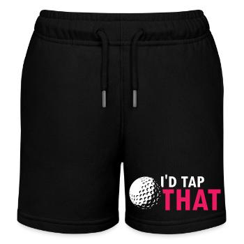 Je tapais cette blague drôle d’humour de golf en disant - Short de jogging enfant bio Stanley/Stella - noir - Devant