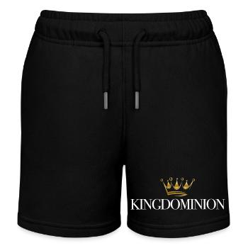 royaume - Short de jogging enfant bio Stanley/Stella - noir - Devant