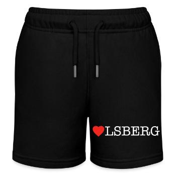 Olsberg - Short de jogging enfant bio Stanley/Stella - noir - Devant