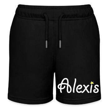 Alexis - Kids Organic Sweat Shorts by Stanley/Stella - black - Front