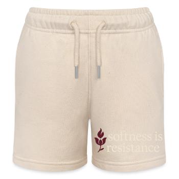 Eleganter Femininer Lebensstil, Sanfte - Kinder Organic Joggingshorts Mini Bolter von Stanley/Stella - Natur - Vorne