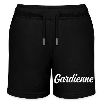 Gardienne - Short de jogging enfant bio Stanley/Stella - noir - Devant