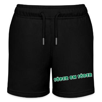 South of South Green Typografie - Kinder Organic Joggingshorts Mini Bolter von Stanley/Stella - Schwarz - Vorne