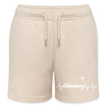 Heartbeat Oldenburg - Kinder Organic Joggingshorts Mini Bolter von Stanley/Stella - Natur - Vorne