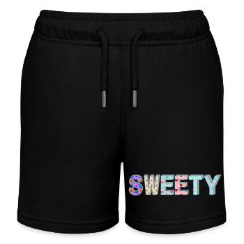 Chérie - Short de jogging enfant bio Stanley/Stella - noir - Devant