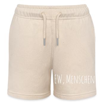 ew people - Kids Organic Sweat Shorts by Stanley/Stella - soft Ecru - Front