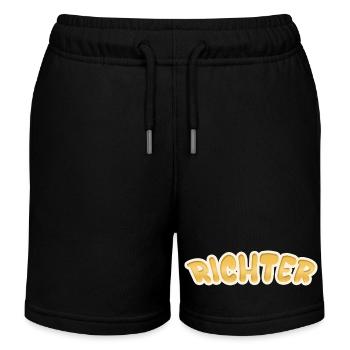 Job Richter - Kinder Organic Joggingshorts Mini Bolter von Stanley/Stella - Schwarz - Vorne