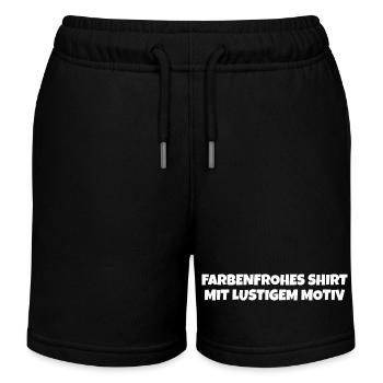 Carnival Carnival Confetti Costume Replacement - Kids Organic Sweat Shorts by Stanley/Stella - black - Front