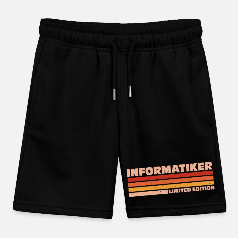 Informatiker Informatikerin Informatik Kinder Organic Joggingshorts Mini Bolter von Stanley/Stella