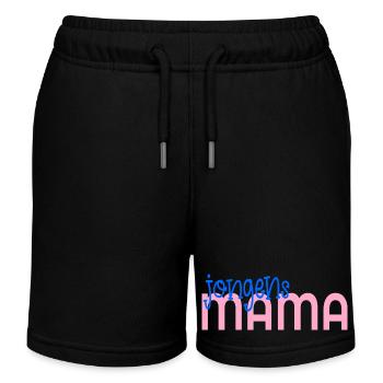 Jungs-Mama - Kinder Organic Joggingshorts Mini Bolter von Stanley/Stella - Schwarz - Vorne