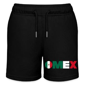 Mexico - Kids Organic Sweat Shorts by Stanley/Stella - black - Front