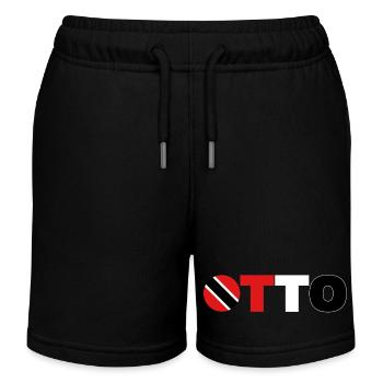 Trinité-et-Tobago - Short de jogging enfant bio Stanley/Stella - noir - Devant