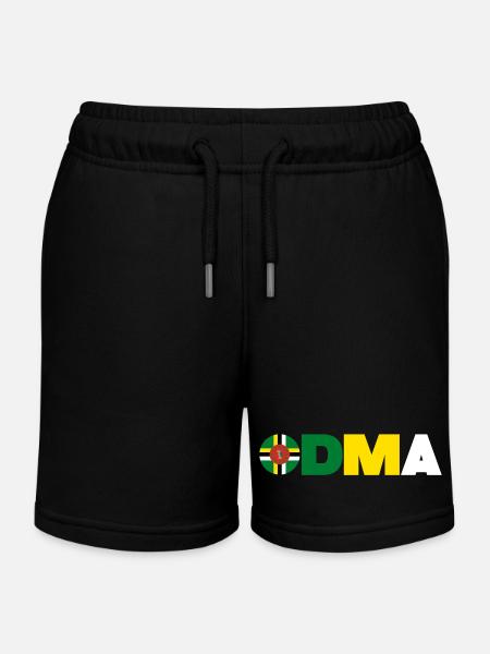 Dominique - Short de jogging enfant bio Stanley/Stella - noir
