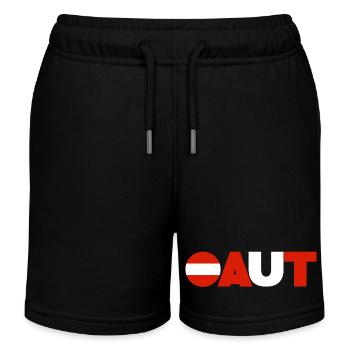 Autriche - Short de jogging enfant bio Stanley/Stella - noir - Devant