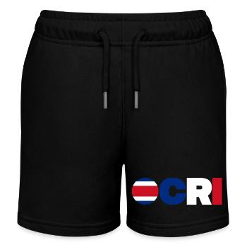 Costa Rica - Kinder Organic Joggingshorts Mini Bolter von Stanley/Stella - Schwarz - Vorne