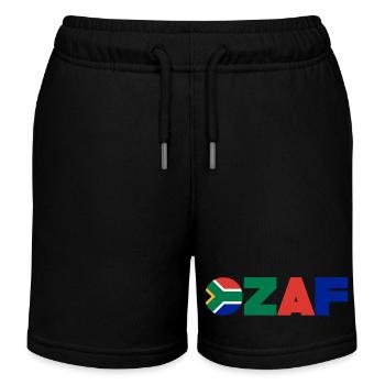 South Africa - Kids Organic Sweat Shorts by Stanley/Stella - black - Front
