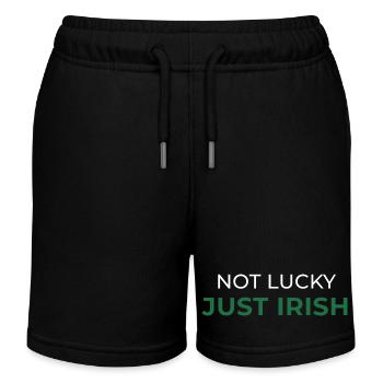 Pas de chance, juste irlandais - Short de jogging enfant bio Stanley/Stella - noir - Devant