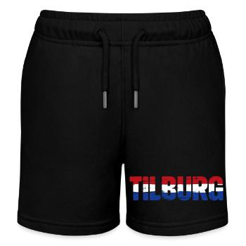 Tilburg, Pays-Bas - Short de jogging enfant bio Stanley/Stella - noir - Devant