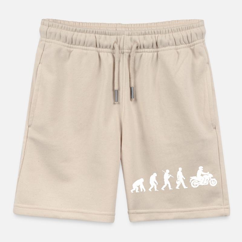 Évolution vers la moto Short de jogging enfant bio Stanley/Stella