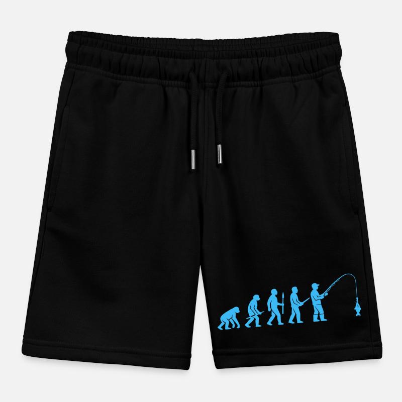 Évolution des pêcheurs : de l’âge de pierre à la capture Short de jogging enfant bio Stanley/Stella