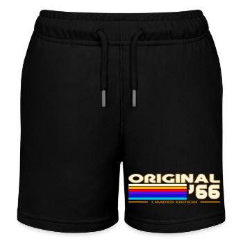1966 - Kinder Organic Joggingshorts Mini Bolter von Stanley/Stella - Schwarz - Vorne