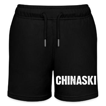 Chinaski - Kinder Organic Joggingshorts Mini Bolter von Stanley/Stella - Schwarz - Vorne
