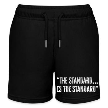 Leiter Trainer Sporttrainer oder persönlicher Trainer Leiter - Kinder Organic Joggingshorts Mini Bolter von Stanley/Stella - Schwarz - Vorne