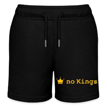Pas de rois - Short de jogging enfant bio Stanley/Stella - noir - Devant