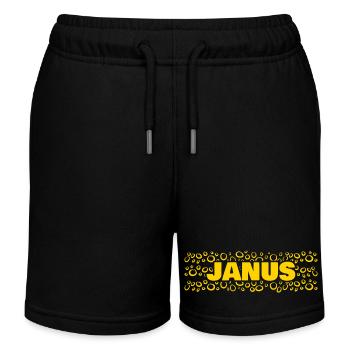 Idée cadeau Janus - Short de jogging enfant bio Stanley/Stella - noir - Devant