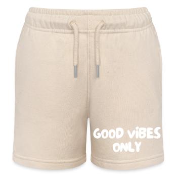 Gute Energie - Kinder Organic Joggingshorts Mini Bolter von Stanley/Stella - Natur - Vorne