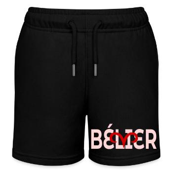 Bélier - Short de jogging enfant bio Stanley/Stella - noir - Devant