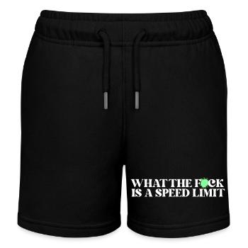 Voiture - Short de jogging enfant bio Stanley/Stella - noir - Devant