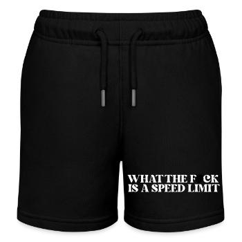 IMG_3766 - Kids Organic Sweat Shorts by Stanley/Stella - black - Front