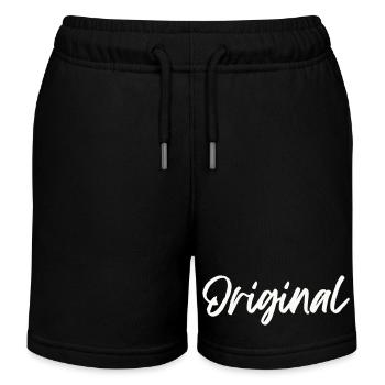 Original - Kids Organic Sweat Shorts by Stanley/Stella - black - Front