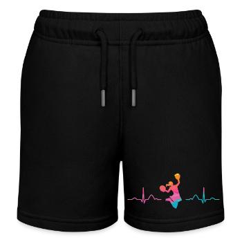 Cheerpom pom girls Mom Cheerleading - Short de jogging enfant bio Stanley/Stella - noir - Devant