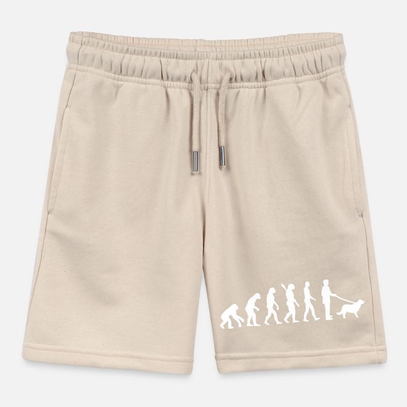 Évolution vers Promeneur de Chiens Short de jogging enfant bio Stanley/Stella