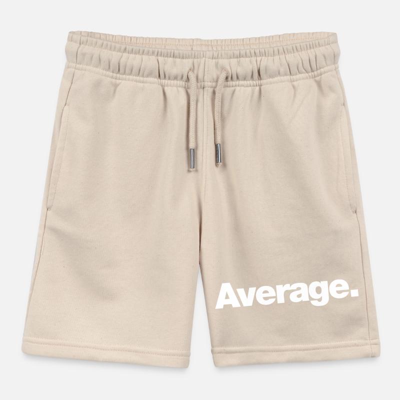 Average Kids Organic Sweat Shorts by Stanley/Stella