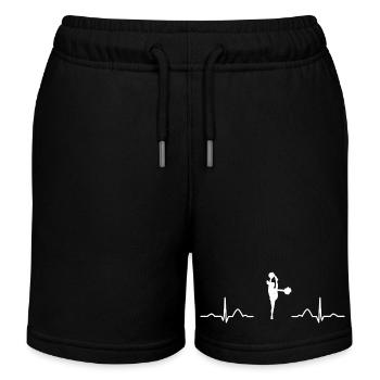 Cheerleader Cheer Mom Cheerleading - Kinder Organic Joggingshorts Mini Bolter von Stanley/Stella - Schwarz - Vorne