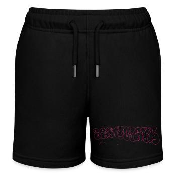 Bratislava Graffiti Souvenir - Short de jogging enfant bio Stanley/Stella - noir - Devant