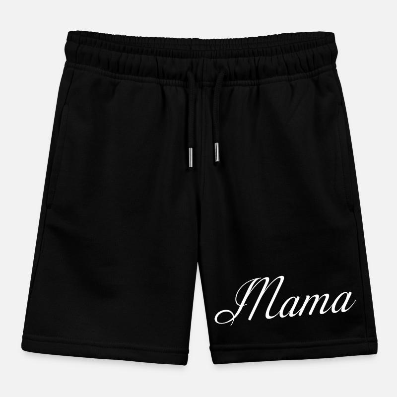 Mama Script Élégance Short de jogging enfant bio Stanley/Stella