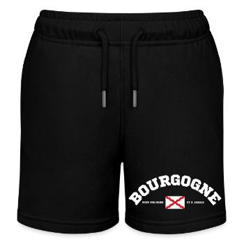 Bourgogne Pour Toujours Et A Jamais T-Shirt Cad... - Short de jogging enfant bio Stanley/Stella - noir - Devant