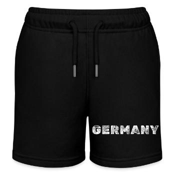 GERMANY - Kinder Organic Joggingshorts Mini Bolter von Stanley/Stella - Schwarz - Vorne