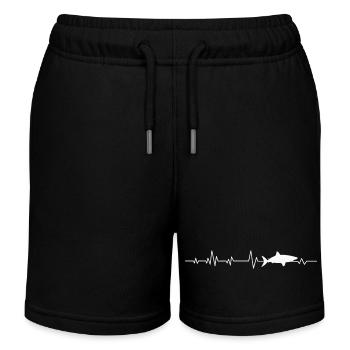 Hai - Kinder Organic Joggingshorts Mini Bolter von Stanley/Stella - Schwarz - Vorne