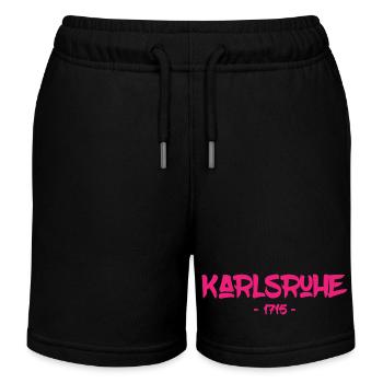 Karlsruhe - 1715 - Baden-Württemberg - Durlach - Kinder Organic Joggingshorts Mini Bolter von Stanley/Stella - Schwarz - Vorne