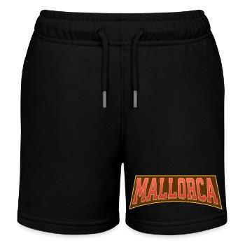 Majorque - Short de jogging enfant bio Stanley/Stella - noir - Devant
