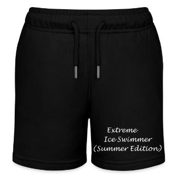 Extremschwimmer - Kinder Organic Joggingshorts Mini Bolter von Stanley/Stella - Schwarz - Vorne