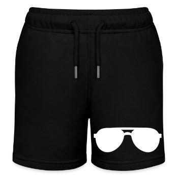 Runde Sonnenbrillen Silhouette - Kinder Organic Joggingshorts Mini Bolter von Stanley/Stella - Schwarz - Vorne